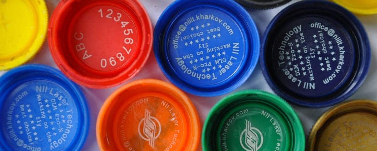 High-contrast additive-free laser marking on closures, caps and crowns is  now possible. -